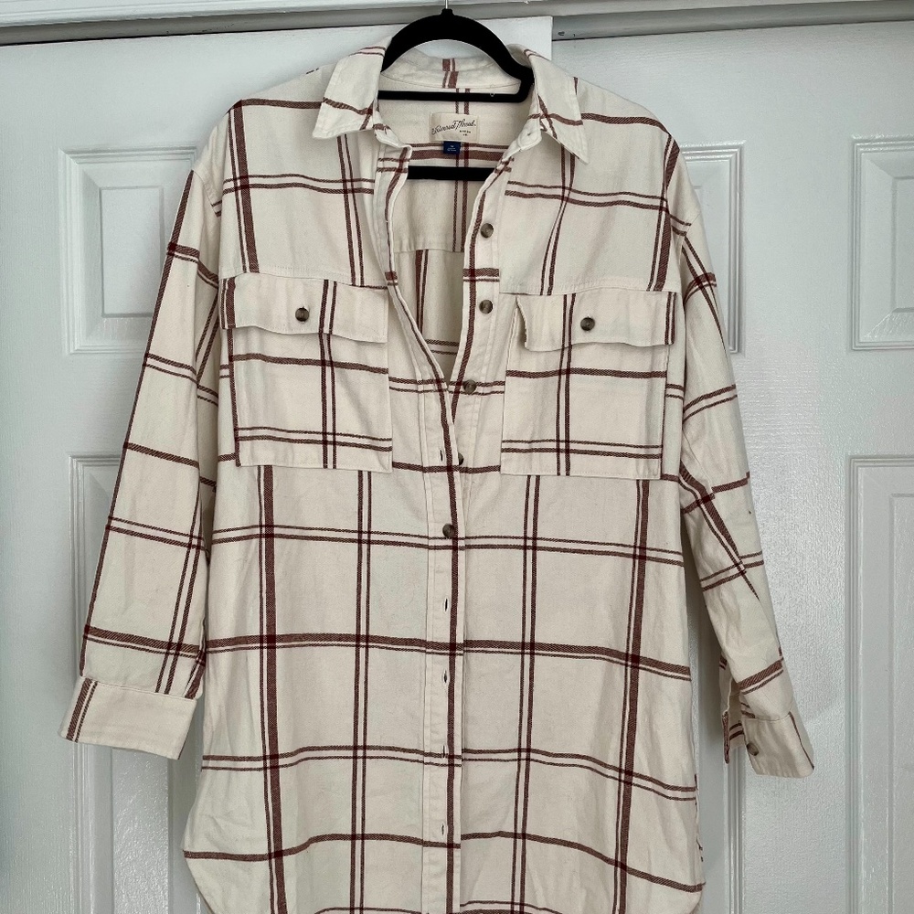 Long Flannel Shirt